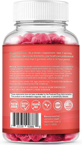 Gummies Biotine LifeCentric Health dans une main