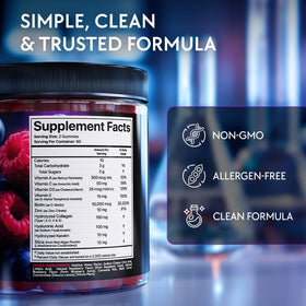 Gummies Biotine YOLOBALANCE 10 000 mcg texture douce