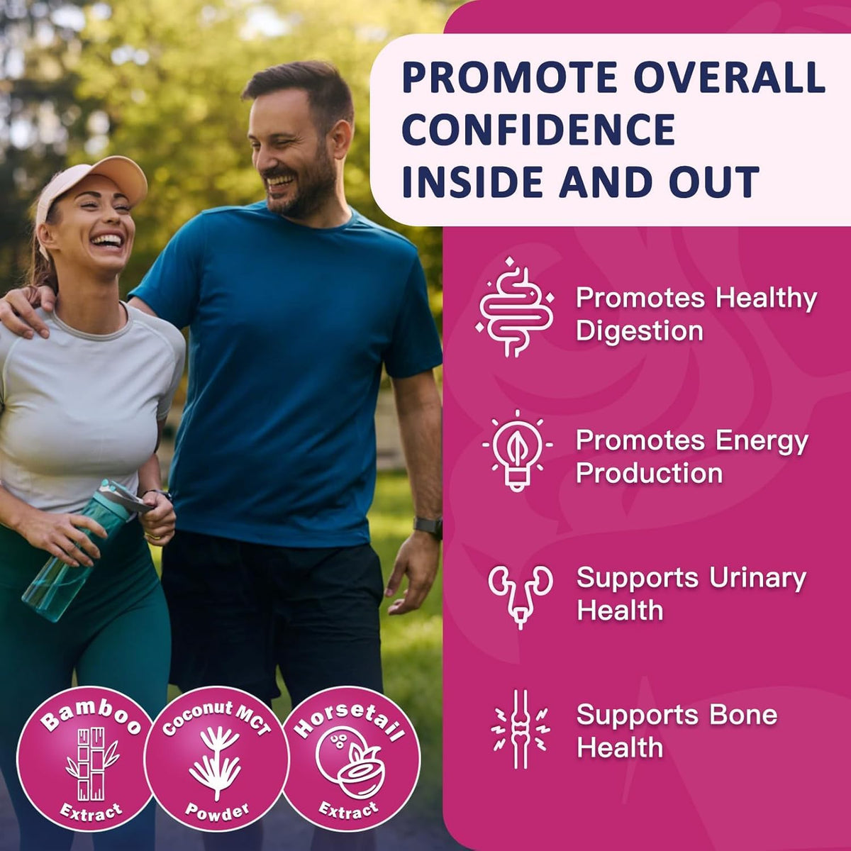 Gummies Biotine ZEBORA avec étiquette nutritionnelle visible