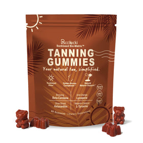 Gummies bronzantes Rccilucki goût pastèque en vue de face