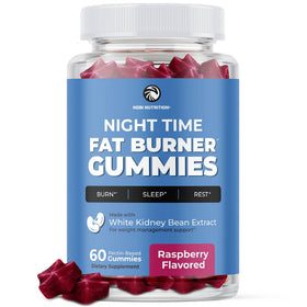 Gummies Brûleur de Graisse Nocturne Nobi Nutrition 220g vue de face