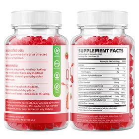 Gummies BVIVLOO avec Myo-Inositol et D-Chiro-Inositol, prise en main