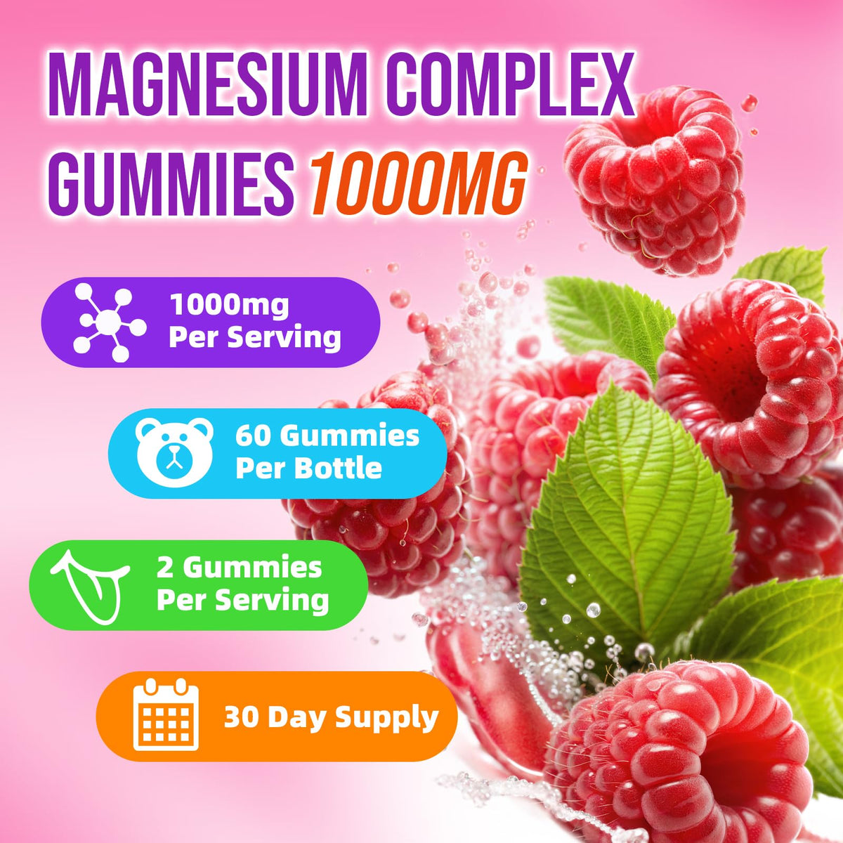 Gummies BVIVLOO sur une table en bois