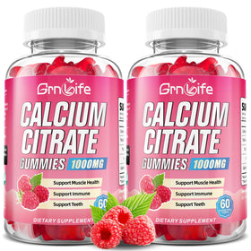 Gummies Calcium Citrate 1000mg GrnLife vue de face