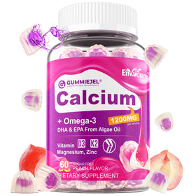 Gummies Calcium Citrate 1200 mg EnvyCure en vue de face