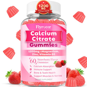 Gummies Calcium Citrate Flyrocer en pot de 222g
