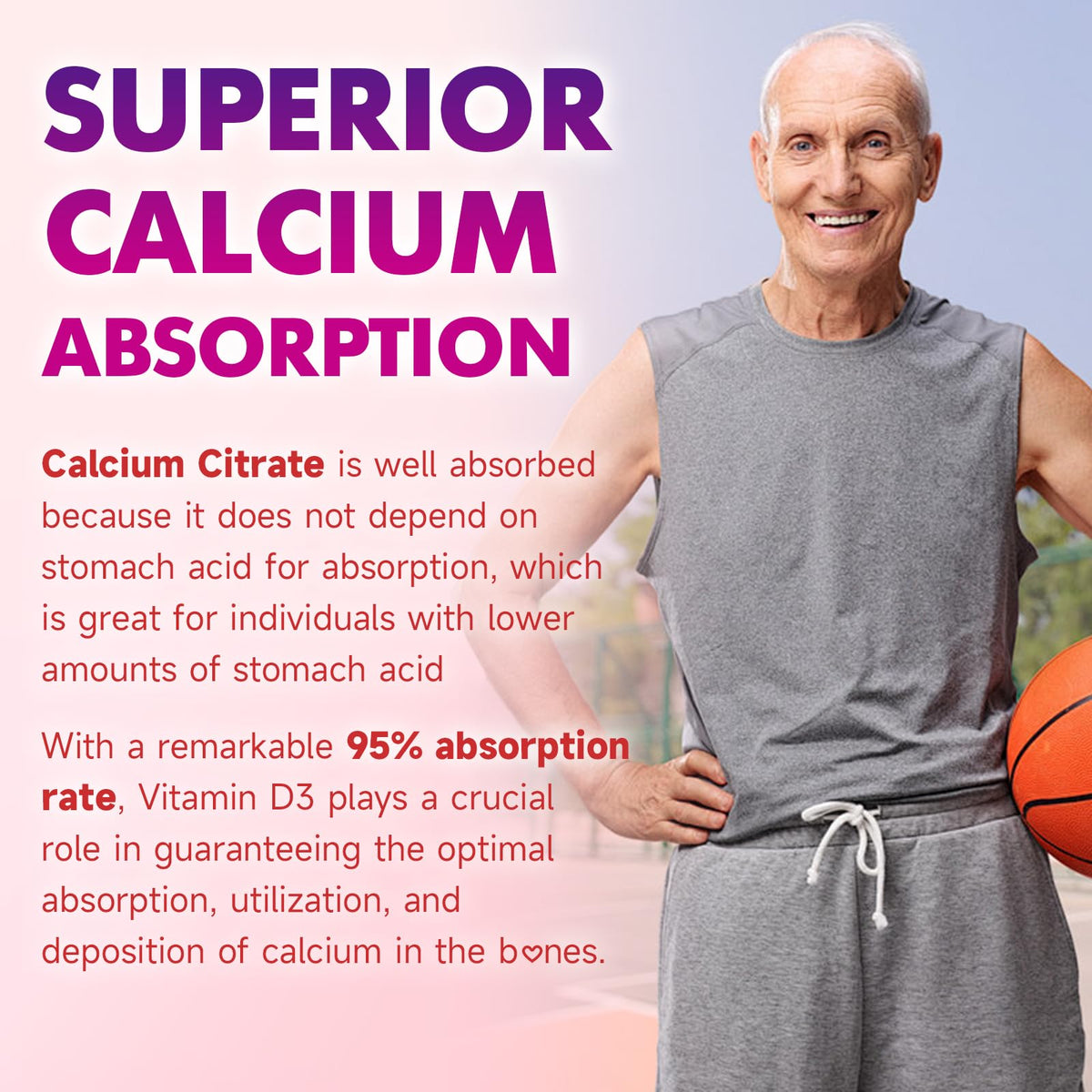 Gummies Calcium Citrate MEENCCD avec étiquette visible