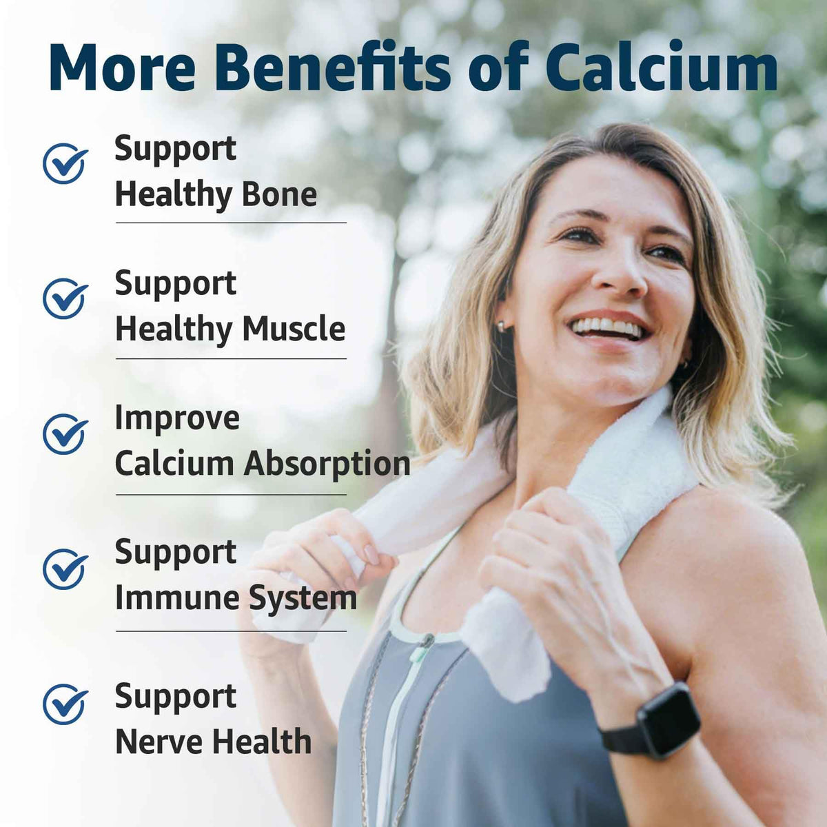 Gummies calcium EnvyCure avec fruits d'agrumes sur table