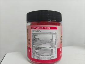 Gummies Calcium Femmes YANLUOBO dans un bol