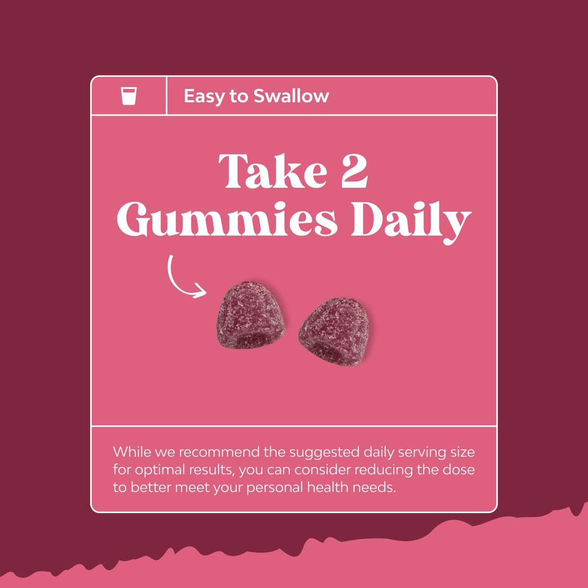 Gummies Calcium Magnésium Zinc avec Vitamine D3 dans une main