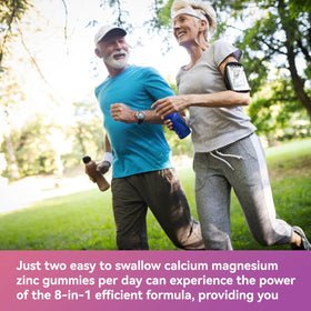Gummies Calcium Magnésium Zinc SmildeHeal dans une main