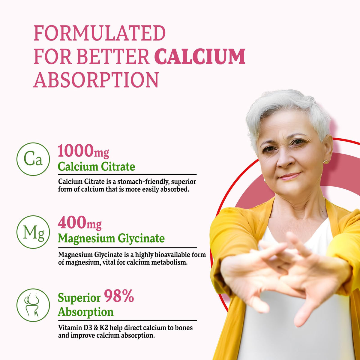 Gummies Calcium Magnésium Zinc Zetelixia dans un bol avec des fruits