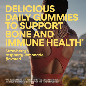 Gummies Calcium Nature's Way en forme de fraise