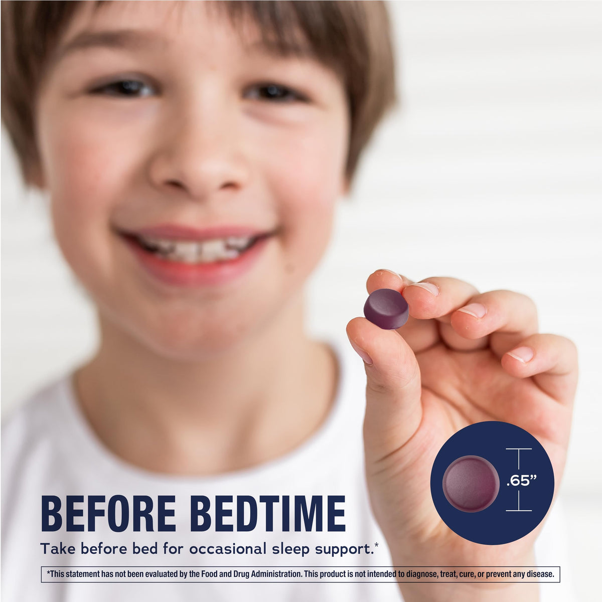 Gummies Calm au magnésium Natural Vitality, présentation des ingrédients