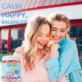Gummies Calm LILICARE avec une vue rapprochée de la texture