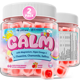 Gummies Calmes LILICARE pour enfants 120ct face avant