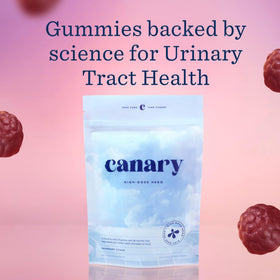 Gummies Canary High-Dose Hero avec goût de canneberge