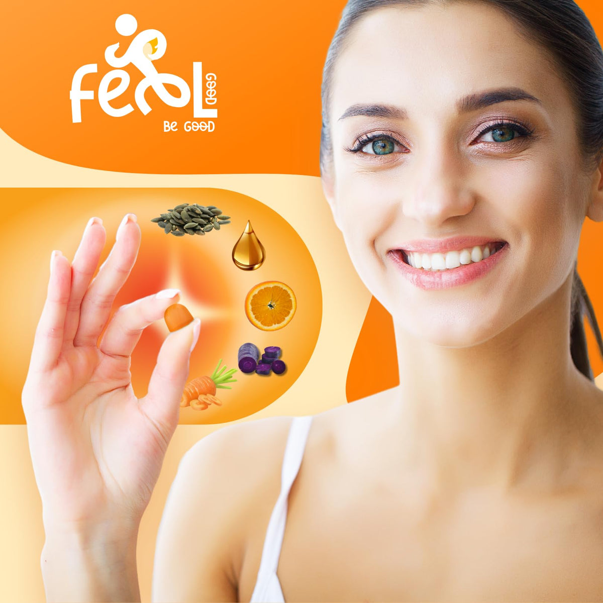 Gummies Ceres Nature dans un bol, ambiance saine