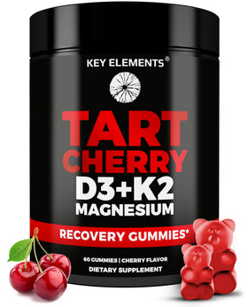 Gummies Cerise Acide Tartre D3 K2 5000 IU vue avant