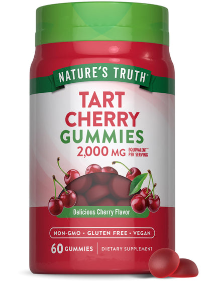 Gummies cerises acidulées Nature's Truth 60 pièces, vue avant