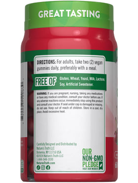 Gummies cerises acidulées Nature's Truth, avec des cerises