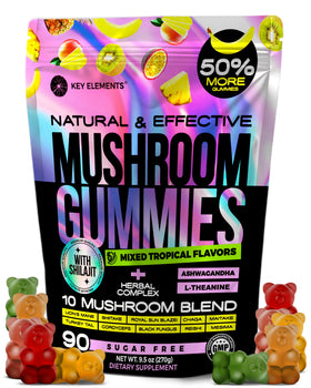 Gummies champignon KEY ELEMENTS en paquet de 259g