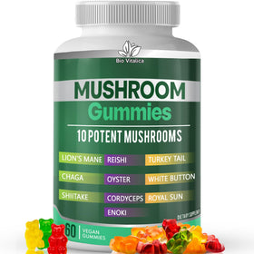 Gummies Champignons BIO VITALICA 10 Champignons vue de face