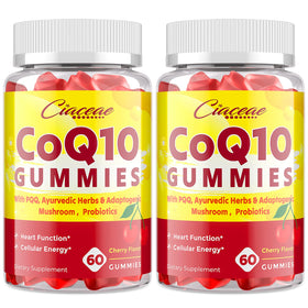 Gummies Ciaceae CoQ10 400 mg avec PQQ, vue de face