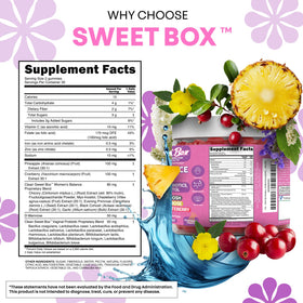 Gummies Clean Nutraceuticals Équilibre Féminin sur fond blanc