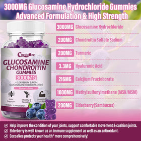 Gummies CocoaNee avec extrait de curcuma