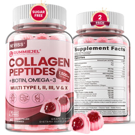 Gummies Collagène Multi Hydrolysé NEVISS boîte vue de face
