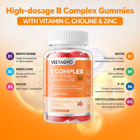 Gummies Complexe B Methylé VEETAGYO prise en main