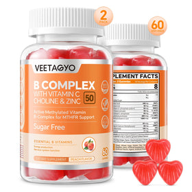 Gummies Complexe B Methylé VEETAGYO vue de face