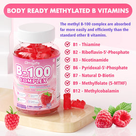 Gummies Complexe Vitamines B GrnLife prise en main
