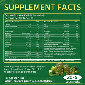 Gummies COOLKIN Super Greens dans un sac de sport