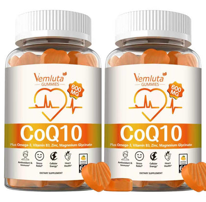 Gummies CoQ10 600mg Vemluta avec aspect de l'emballage