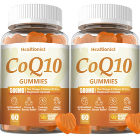 Gummies CoQ10 Healtionist 500MG en boîte de 120 unités