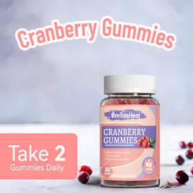Gummies Cranberry SmildeHeal en gros plan