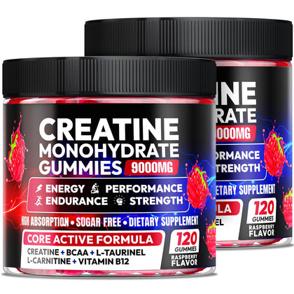 Gummies créatine monohydrate Cytona 9000 MG, vue de face