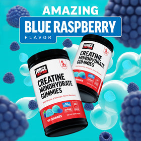 Gummies Créatine Monohydrate Force Factor avec étiquette NSF