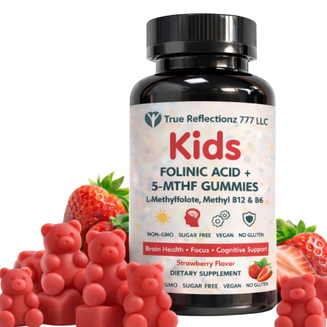 Gummies d'acide folinique True Reflectionz en pot de 259g
