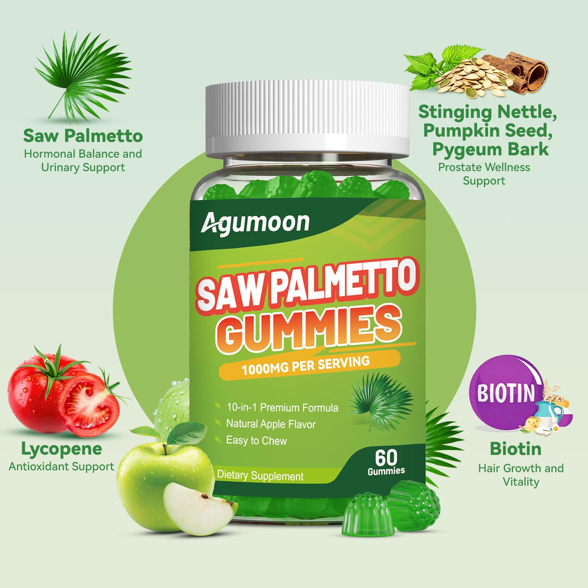 Gummies d'Agumoon montrant la texture douce et gélifiée