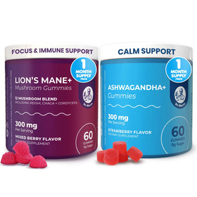 Gummies d'Ashwagandha DR. MORITZ, pot de 60 unités