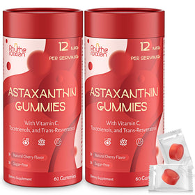 Gummies d'Astaxanthine RHYTHE ROLIXIAN 12 mg, vue de face