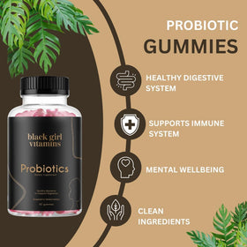 Gummies D3 de Black Girl Vitamins, prise en main avec une pièce visible