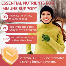 Gummies D3 + K2 + A EnvyCure, présentation des ingrédients clés