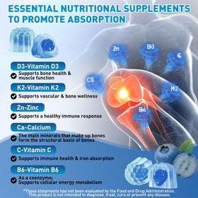 Gummies D3 K2 DR. MUSCLE'S avec une cuillère