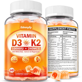 Gummies D3 K2 Edmmyliy 10000 IU vue de face