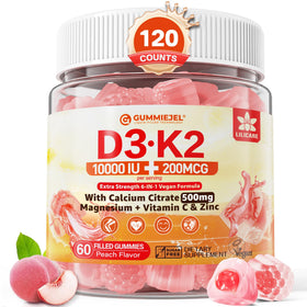 Gummies D3 K2 LILICARE en boîte, vue de face