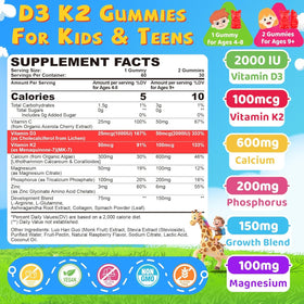 Gummies D3 K2 NEVISS en forme de framboise